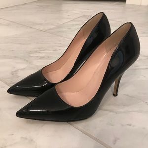 Kate Spade patent leather black pumps